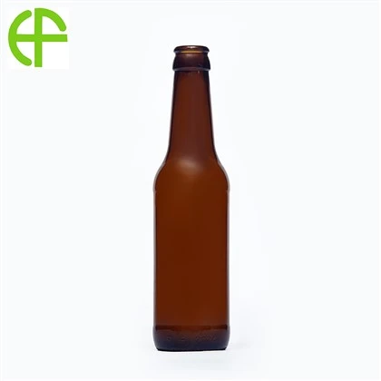Chai bia ruy băng màu nâu xanh 275ml